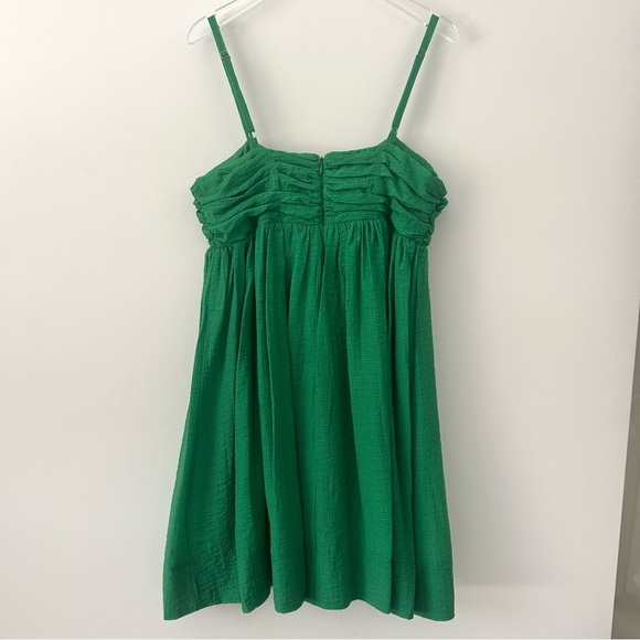 Taylor Rosette Mini Dress Garden Girl Whimsy Darty Rush Green NWOT Size 10 - Picture 6 of 15